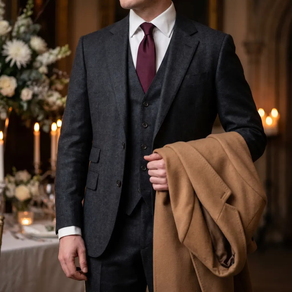 Winter Weddings in Kansas City: Fabrics, Layering, and Overcoats