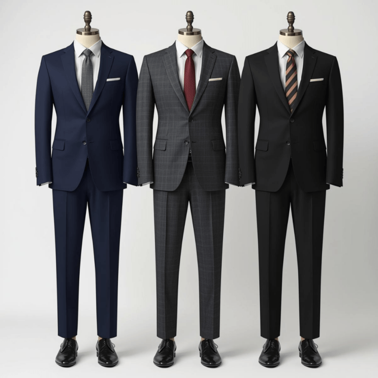 Navy vs Charcoal vs Black: Which Business Suit Color Should You Buy First?