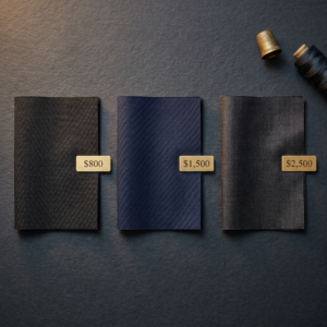 Custom Suit Price Tiers: What You Get at $800, $1,500, and $2,500