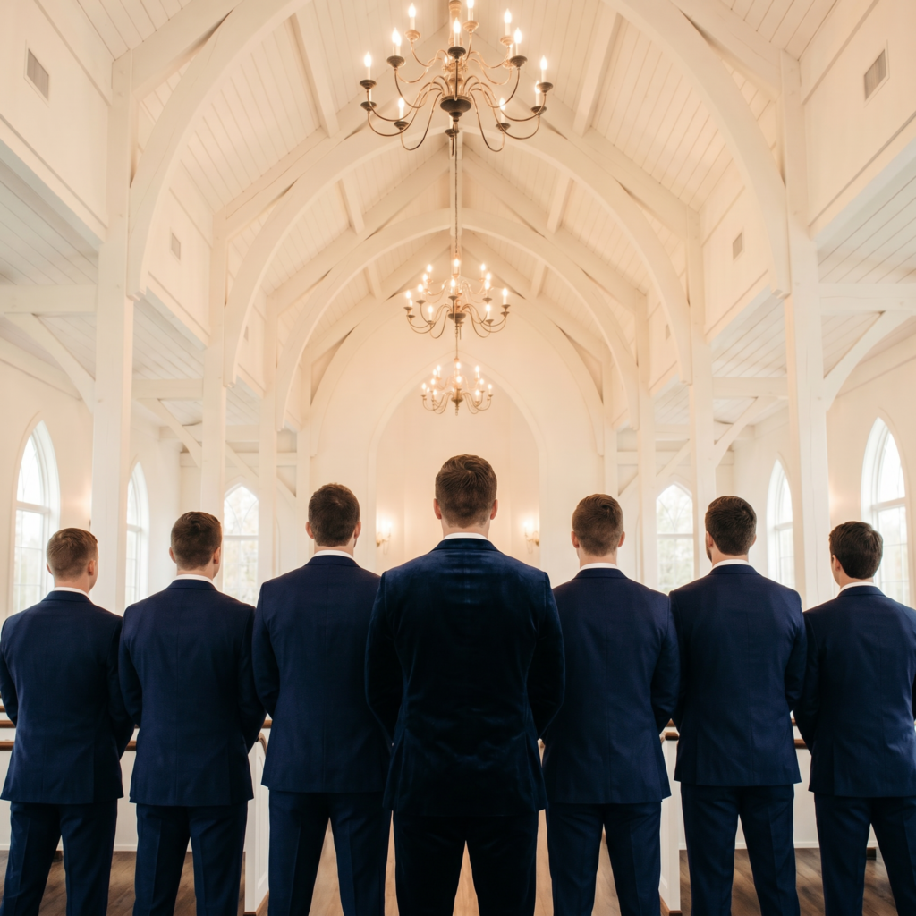 Hawthorne House Wedding Suits: Chapel Elegance Done Right 1 image 10